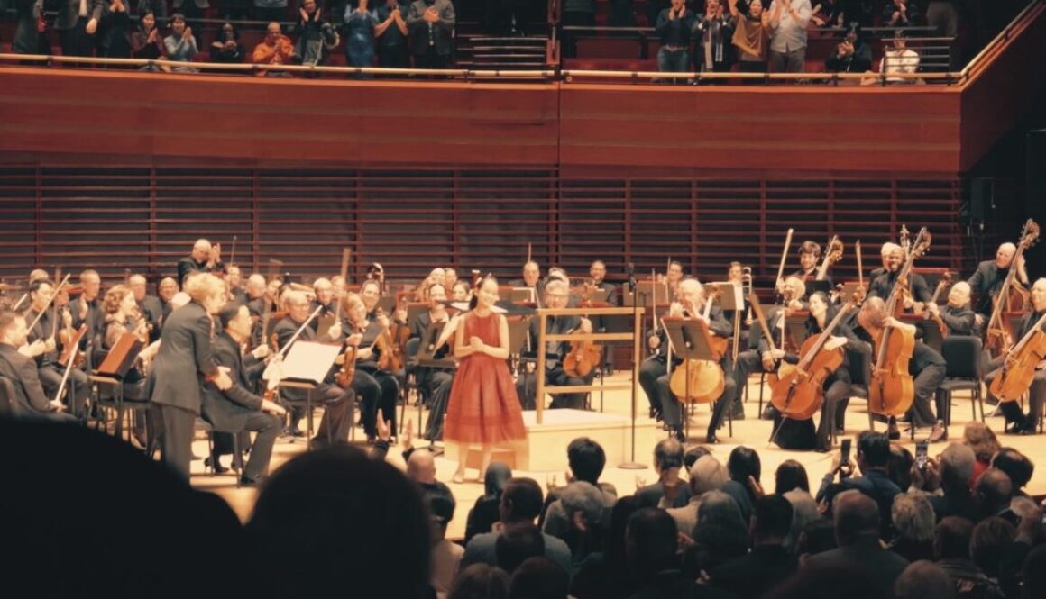 Standing ovation with The Philadelphia Orchestra (December 2024)